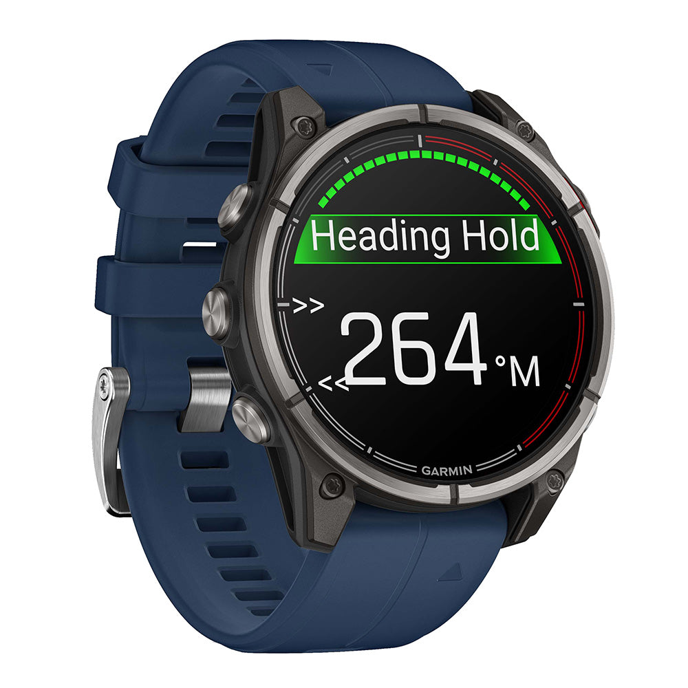 Garmin quatix 8 47mm AMOLED Marine GPS Smartwatch 0100290450