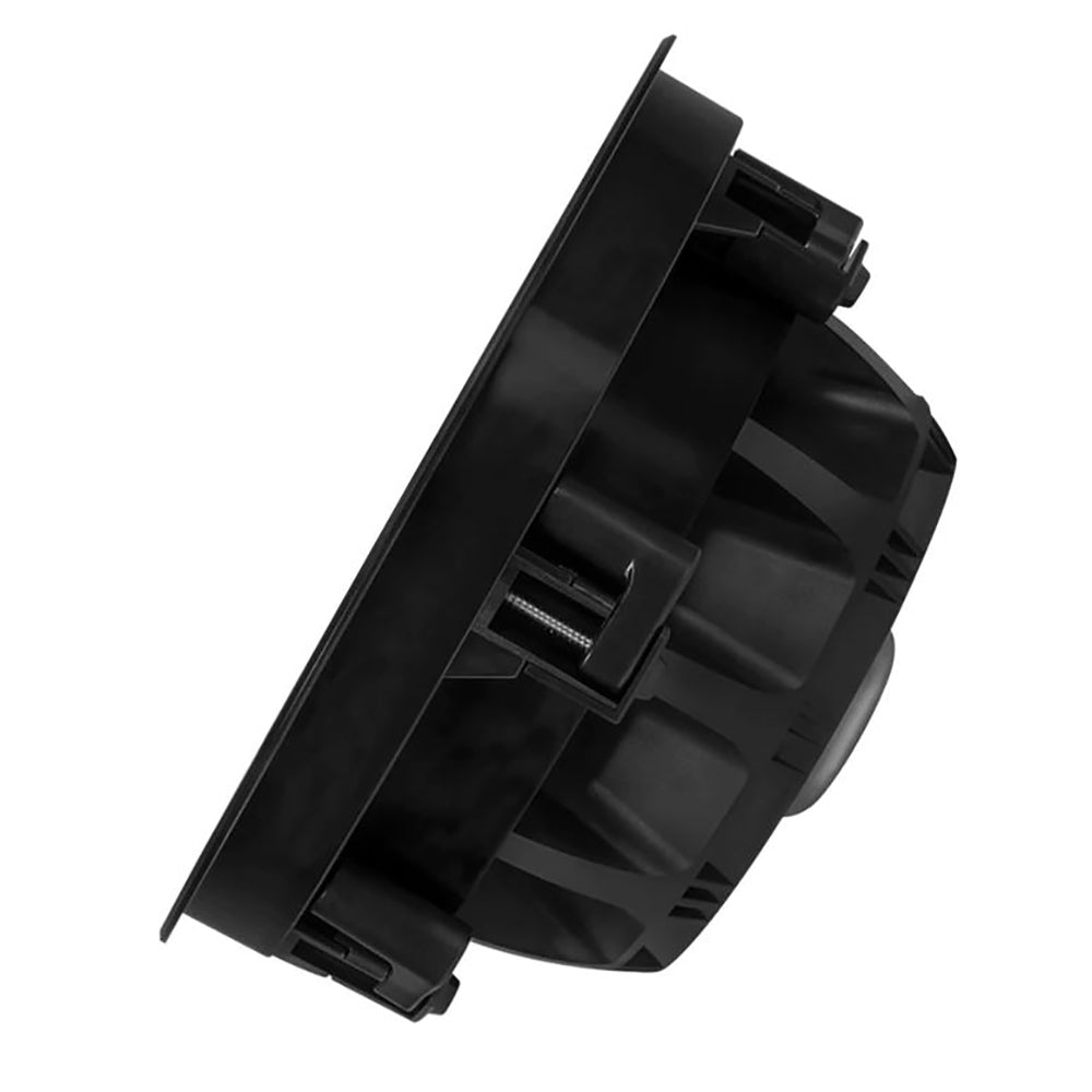 Fusion FMS10RB FM Series 10 400W Flush Mount Marine Subwoofer Round Grill Black 0100230101