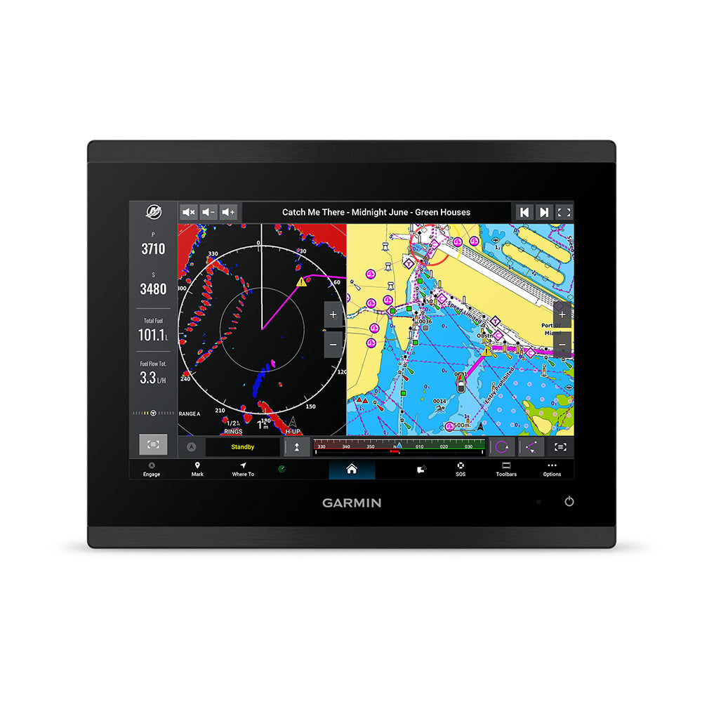 Garmin GPSMAP 9010 Premium Chartplotter wWorldwide Basemap 0100317500