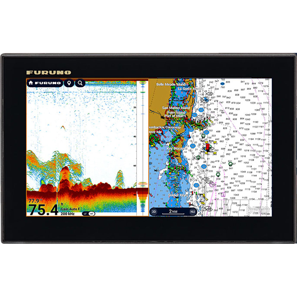 Furuno TZT9E MultiFunction Display FishfinderChartplotter TZT9E