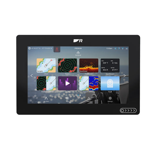 Raymarine Axiom 2 9 Multifunction Display wLighthouse North America Chart E7072200102