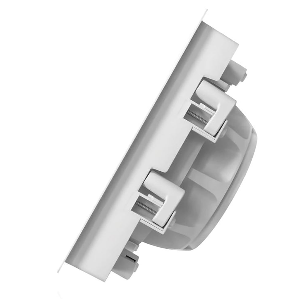 Fusion FMS10SW FM Series 10 400W Flush Mount Marine Subwoofer  Square Grill  White 0100230110