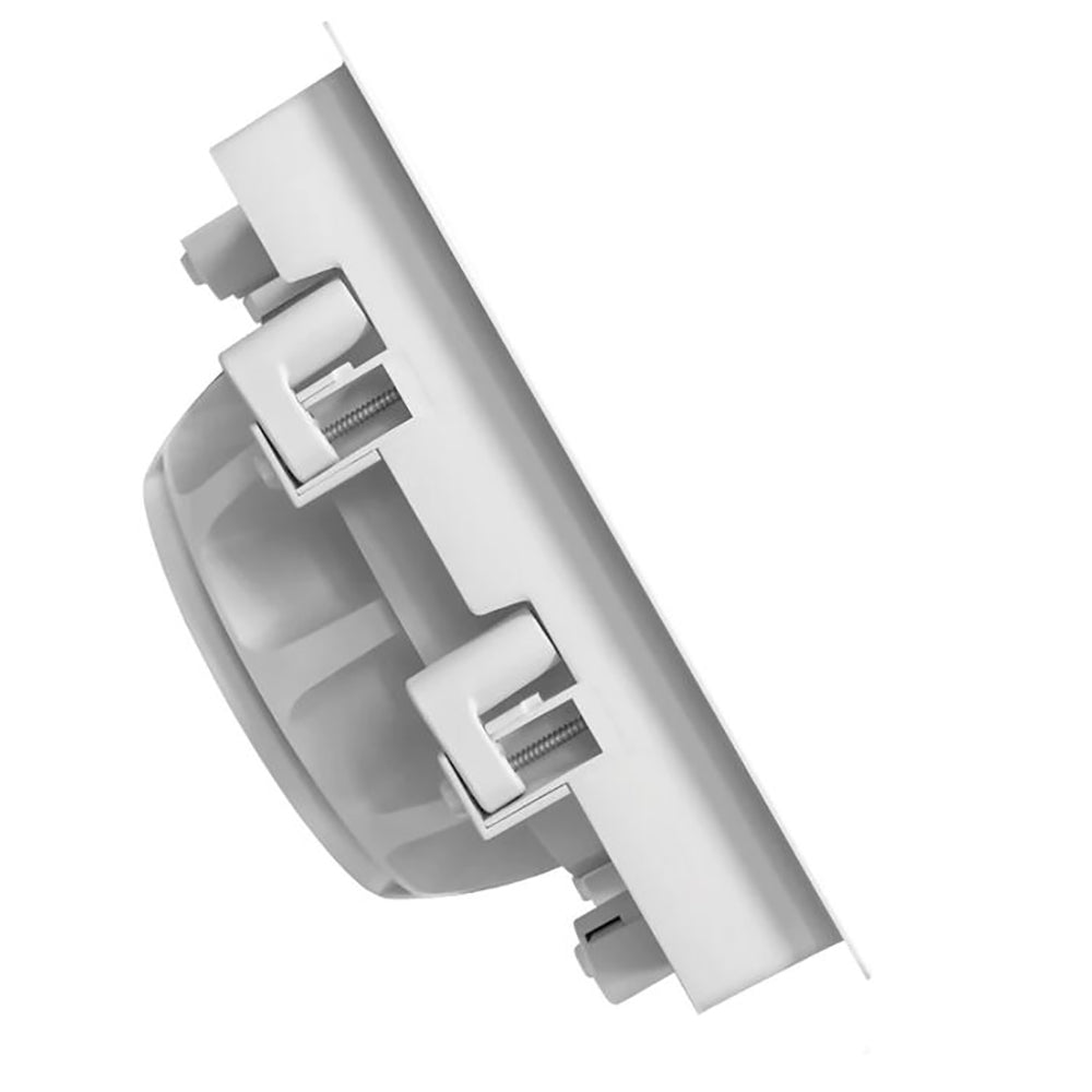 Fusion FMS10SW FM Series 10 400W Flush Mount Marine Subwoofer  Square Grill  White 0100230110