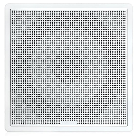 Fusion FMS10SW FM Series 10 400W Flush Mount Marine Subwoofer  Square Grill  White 0100230110